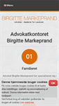 Mobile Screenshot of advokatbm.dk